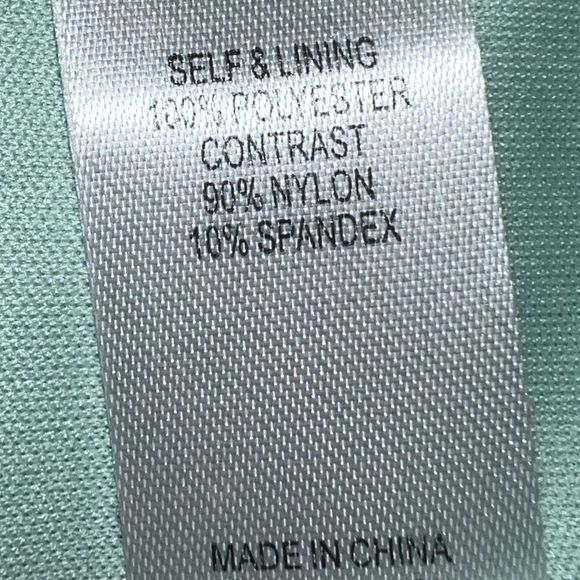 Chenault cute pretty pale green with lots of flowers in pinks and white! - Picture 10 of 10